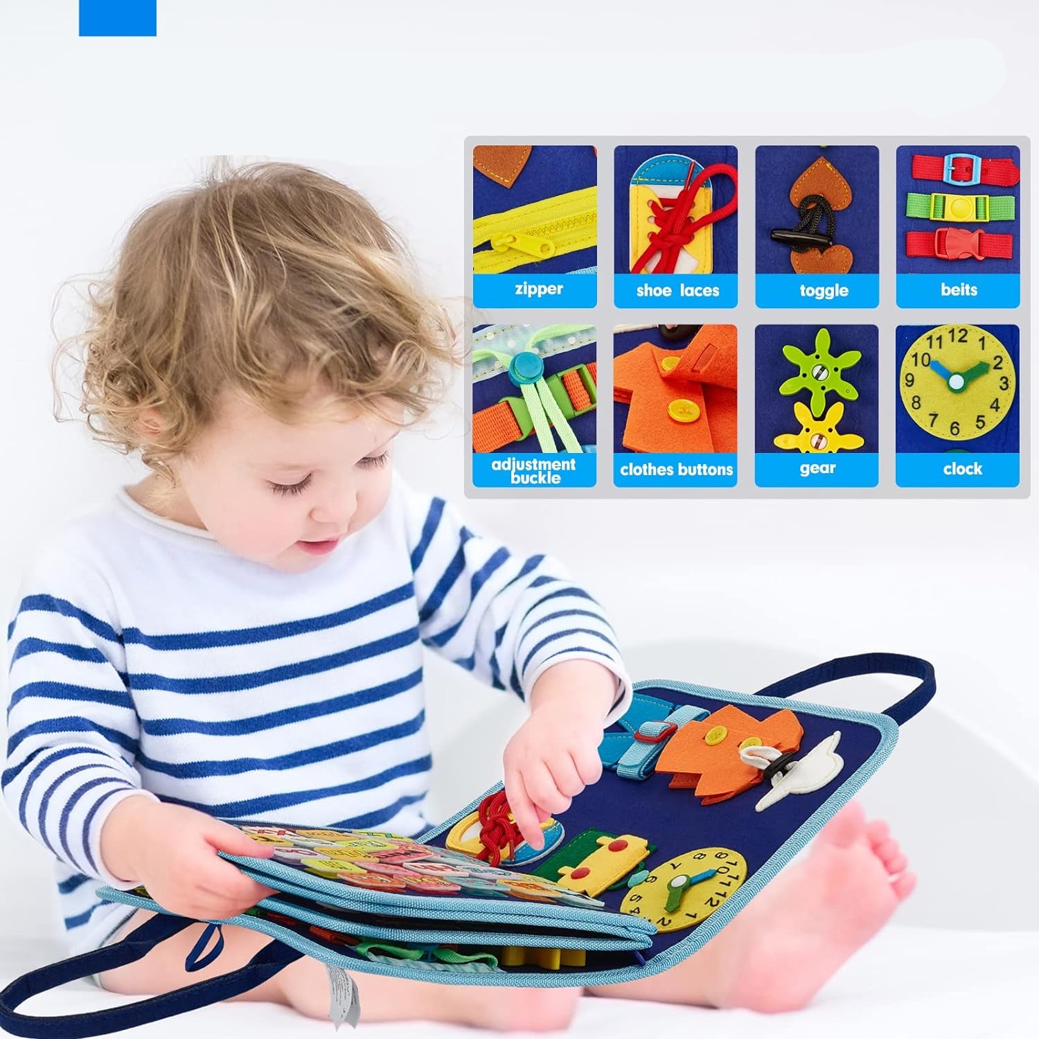 Montessori Luxe Drukbord | Elegante leerervaring voor creatieve ontwikkeling