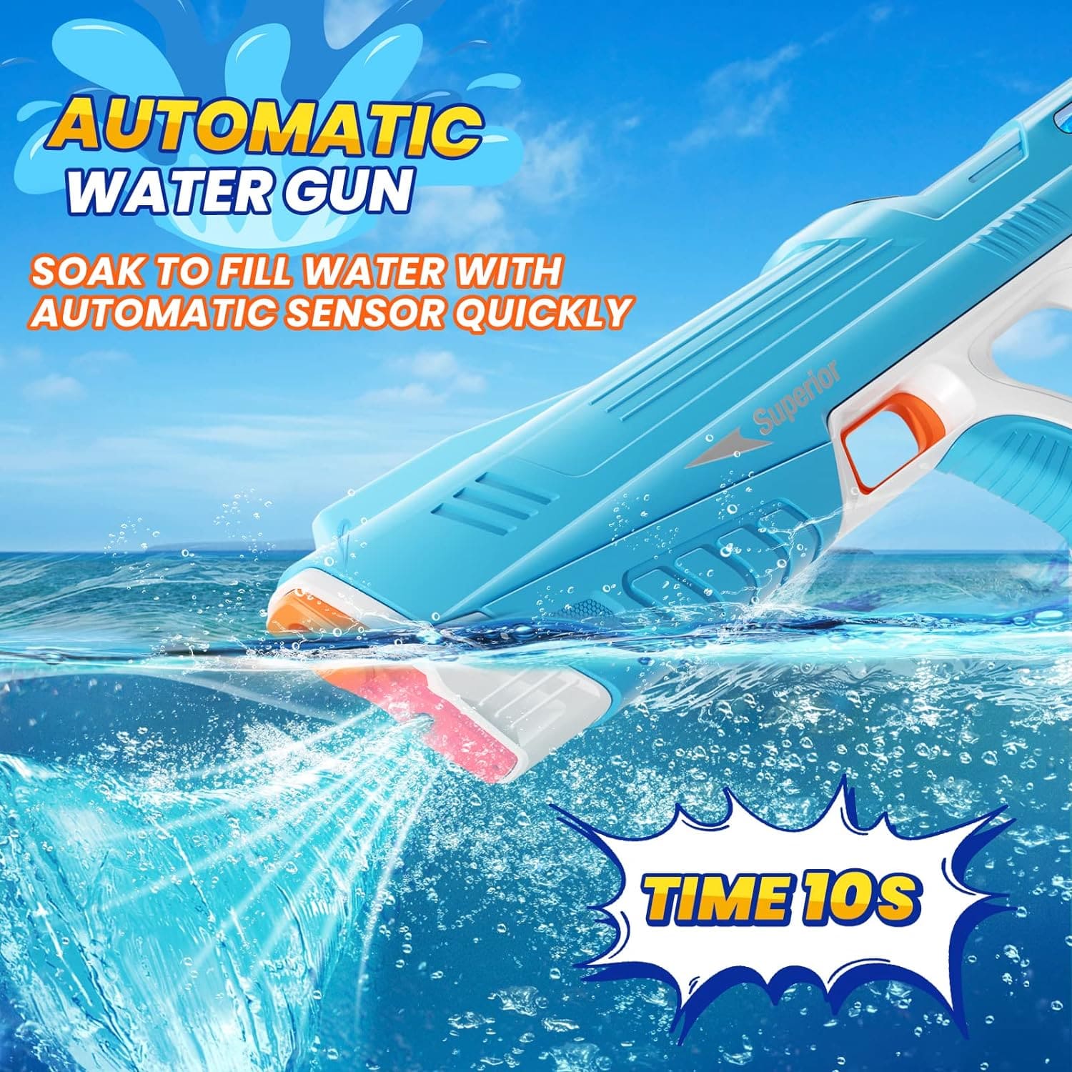 AquaLux Elite Water Blaster | Hoge-prestatie kanon voor ultiem zomers plezier