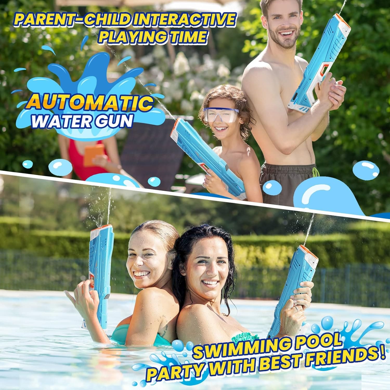 AquaLux Elite Water Blaster | Hoge-prestatie kanon voor ultiem zomers plezier