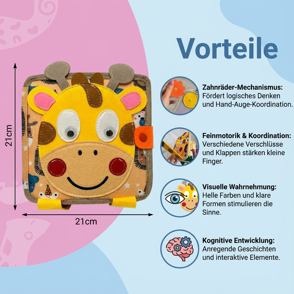 Montessori Sensorisch Giraffen Verhalenboek