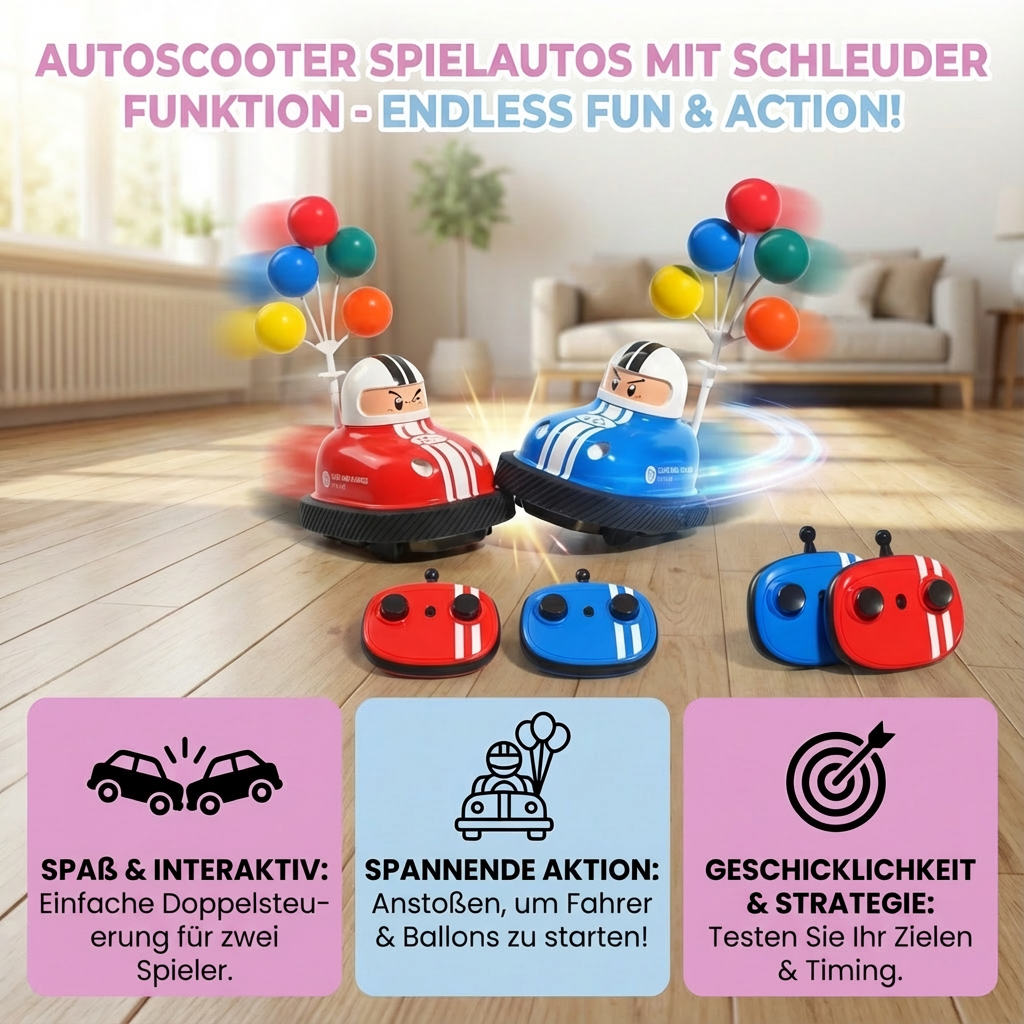 Autoscooter Speelauto's met Slingfunctie voor Kinderen