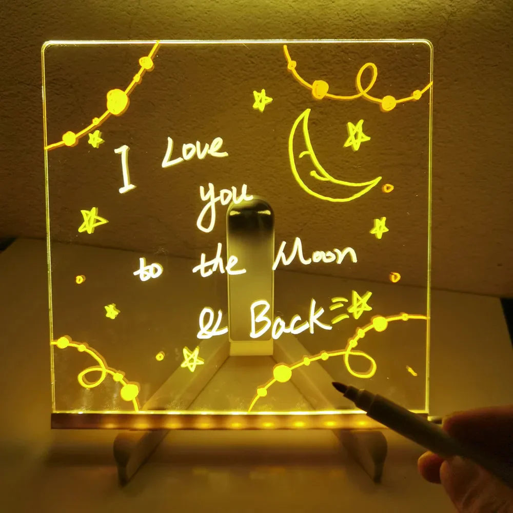 Verlichtbaar LED Tekenbord