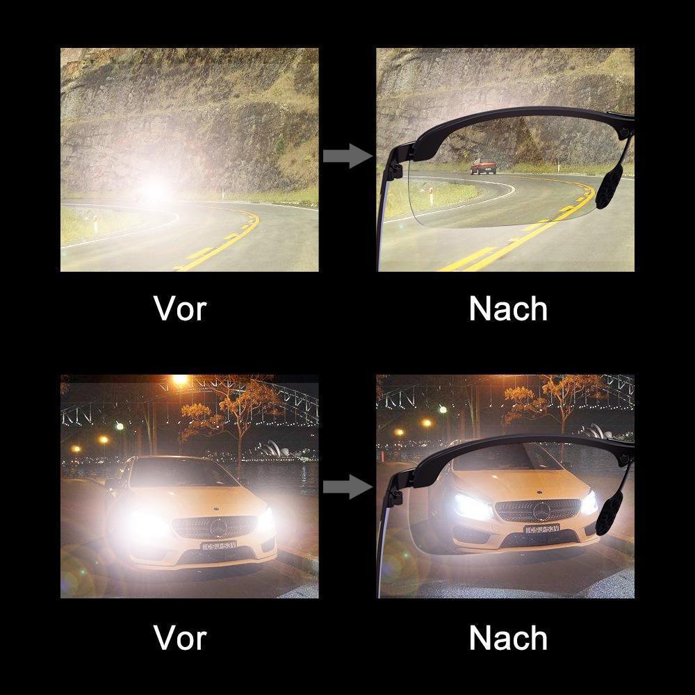Klugeule Automatische Verkleuring Polarisatie Bril