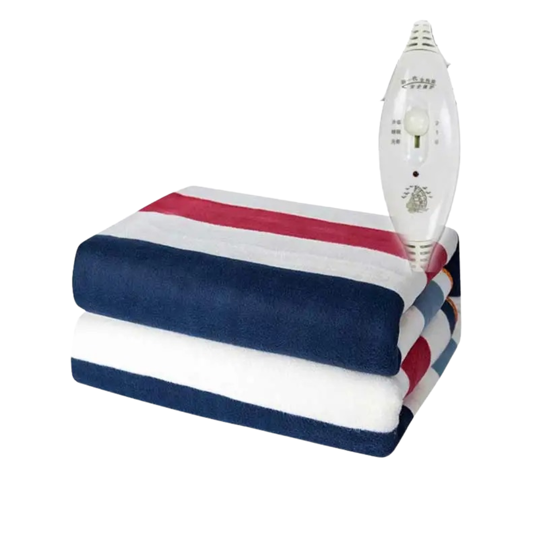 Elektrische Warmtedeken 120x150 cm van Pluche Fleece met Thermostaat