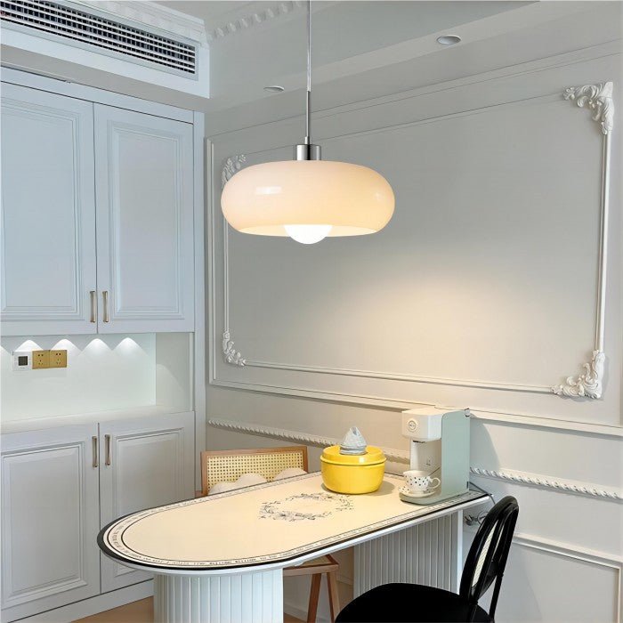 Hanglamp Glas Bauhaus Stijl - Noordisch Retro