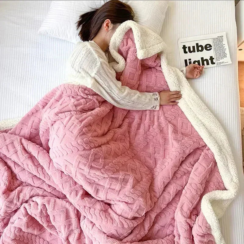WarmWool Dikke Lamswoldeken Winter Comfort en Warmte