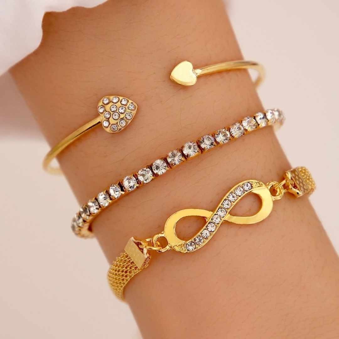 TimelessLove | 3- Delige Armband Set