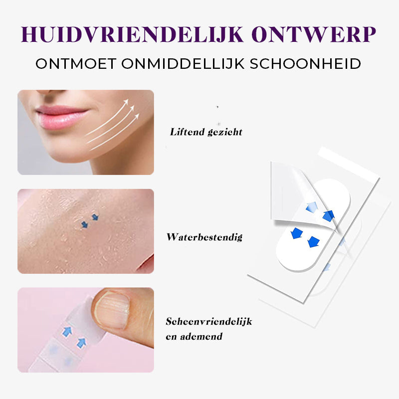 Onzichtbare Face Lifter-Tape