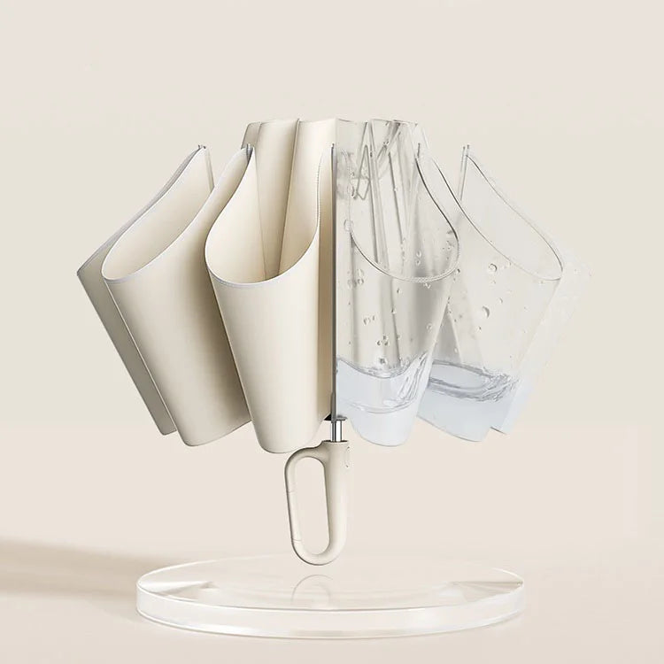 Aurelia Luxe Windvaste Paraplu | Elegante, draagbare bescherming tegen de elementen