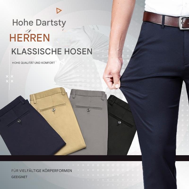 50% Korting - MasonPro - High Stretch Heren Klassieke Broek - Beperkte Aanbieding