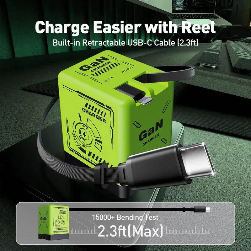 GaNPro 45W Inklapbare Snellader Cube