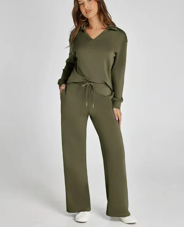 VioletVibe Cozy Hoodie Set | Stijlvolle en comfortabele loungewear voor ultieme ontspanning