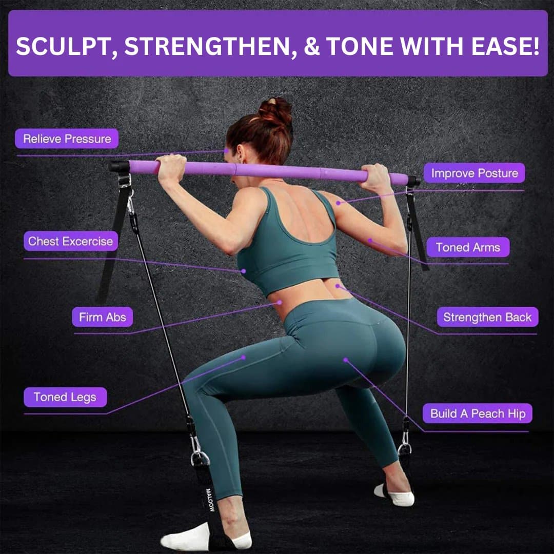 LuxuraFit Pilates Body Touw | Ontdek het geheim voor een perfecte lichaamsvorm
