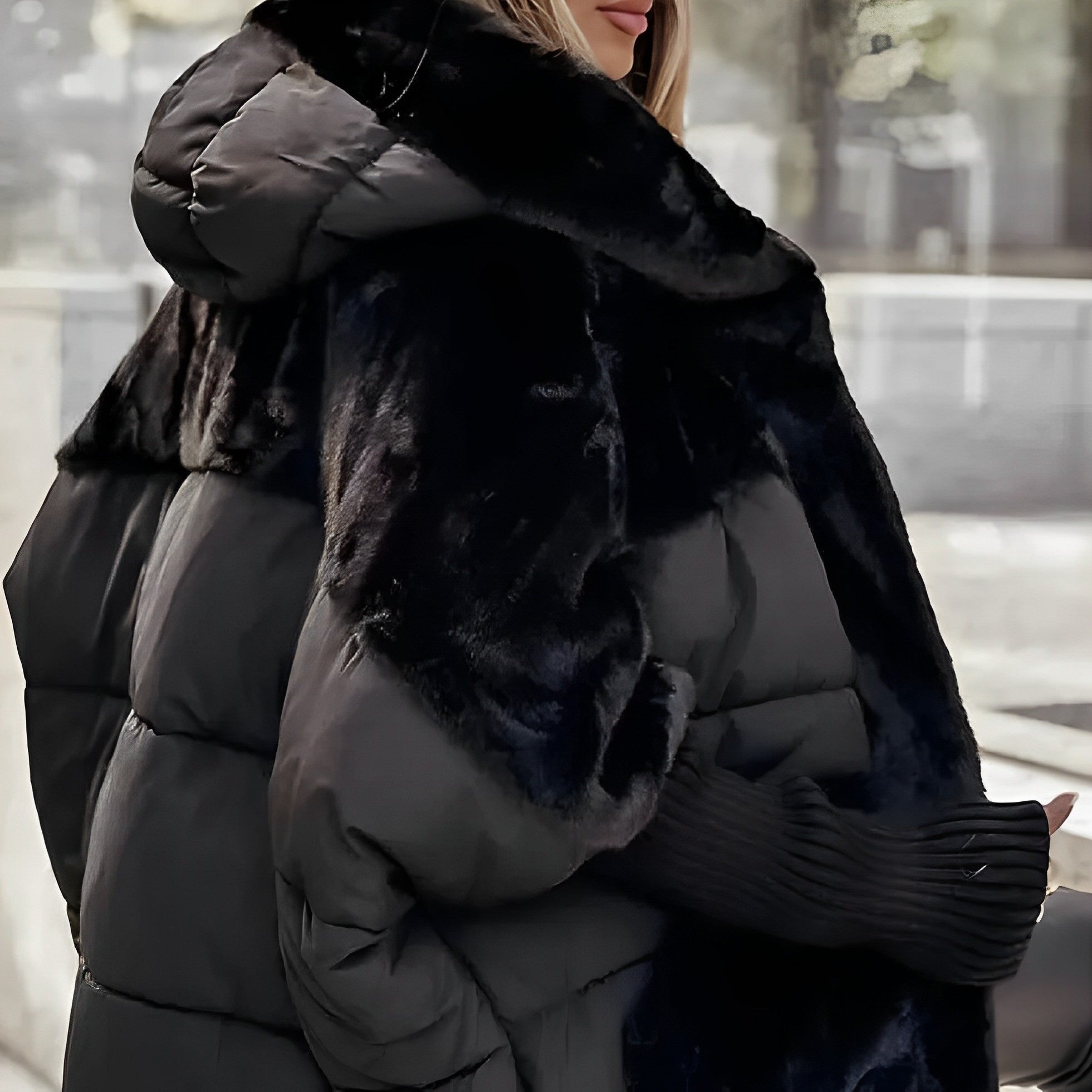 Warme Donsjack met Relaxte Pasvorm – Lichte Winterjas voor Stijl en Comfort