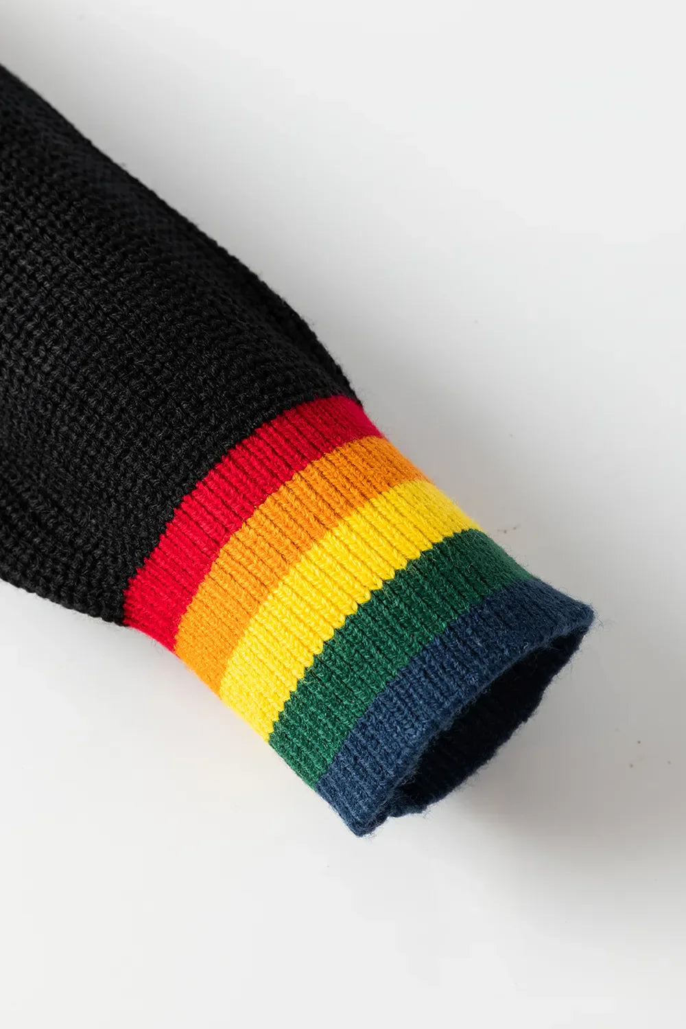 Vrolijke & Heldere Regenboogrand Kersttrui