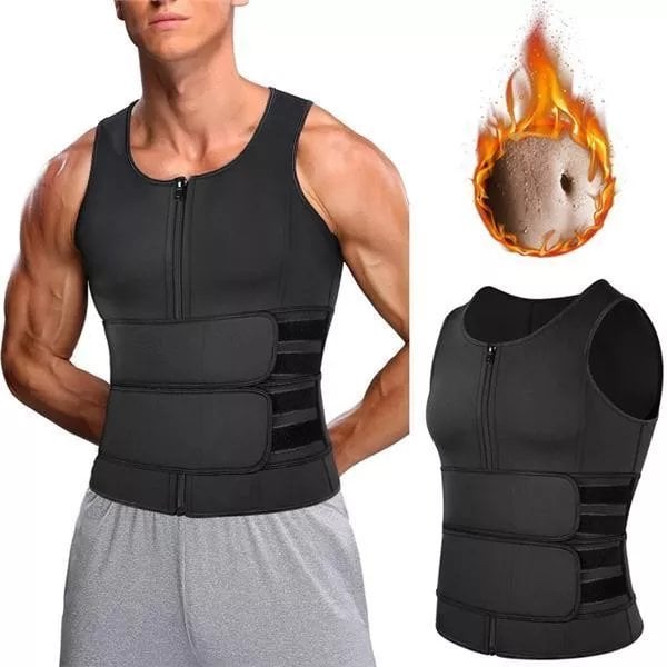 LuxuraFit Heren Sauna Vest & Taille Trainer | Versterkt je training met comfort en stijl