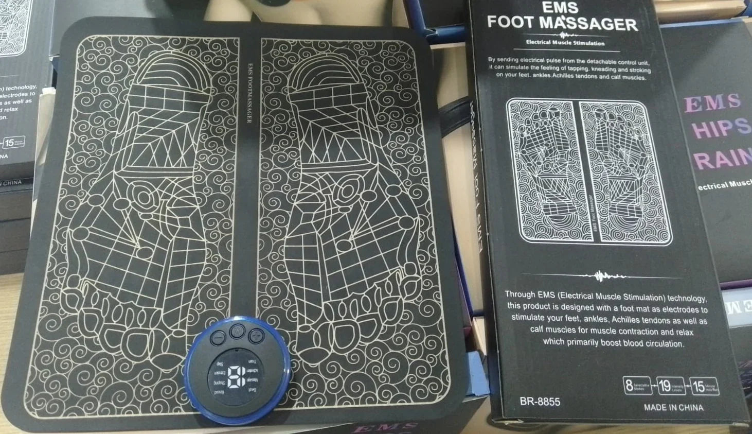 LuxuraFoot Voetmassageapparaat | Verkwikkende massage voor ultieme ontspanning