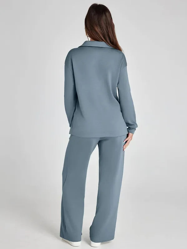 VioletVibe Cozy Hoodie Set | Stijlvolle en comfortabele loungewear voor ultieme ontspanning