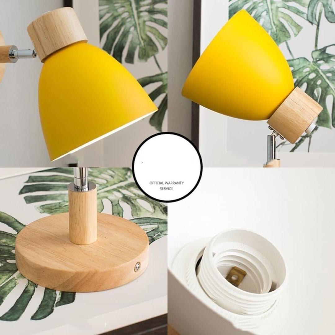 ChromaWood Scandinavische Design Wandlamp Stijlvol