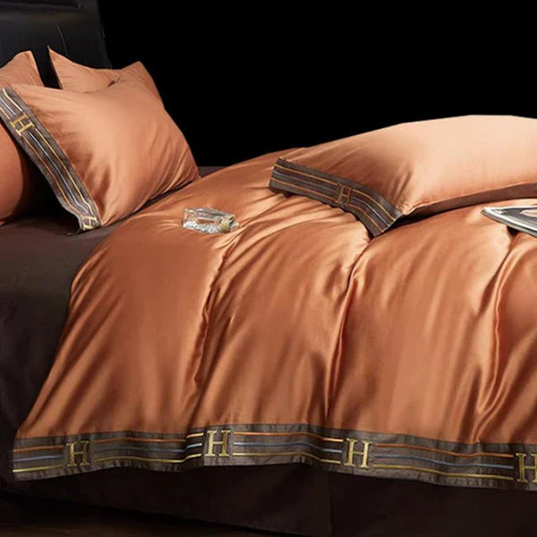 Deluxe Satijnen Katoenen Dekbedovertrek Set - Luxe voor uw Slaapkamer