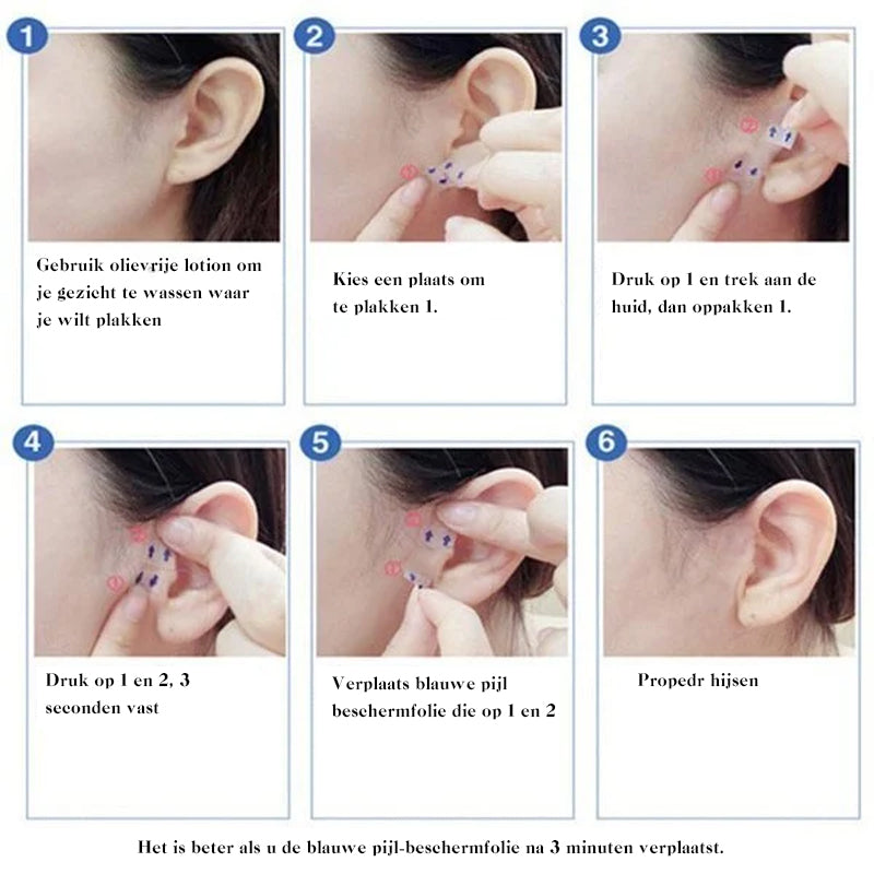 Onzichtbare Face Lifter-Tape