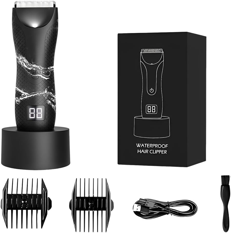 LuxuraTrim Elektrische Lichaamshaar Trimmer | Precisie en comfort voor een perfecte afwerking