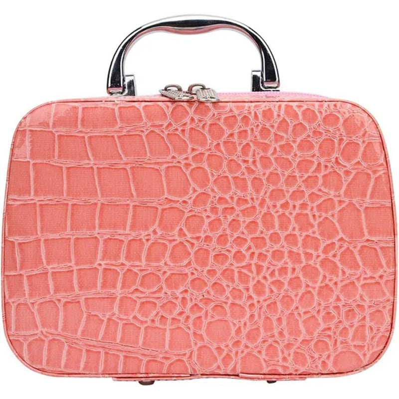 CraftVault Draagbare Naaikit in Faux Leren Tas