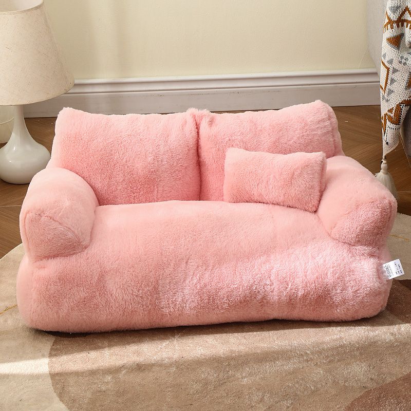 Pluche Fleece Honden Sofa Bed voor Ultiem Comfort – Ruimtelijke en Machinewasbare Kat Sofa