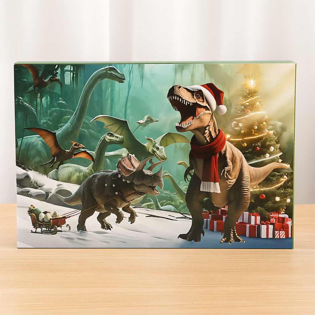 Dinosaurussen Adventskalender – 24 Dinosaurusfiguren voor Kinderen