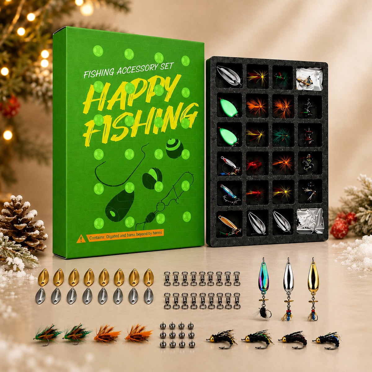 Visser Adventskalender 2026 – 24 Dagen Vol Aas & Visaccessoires