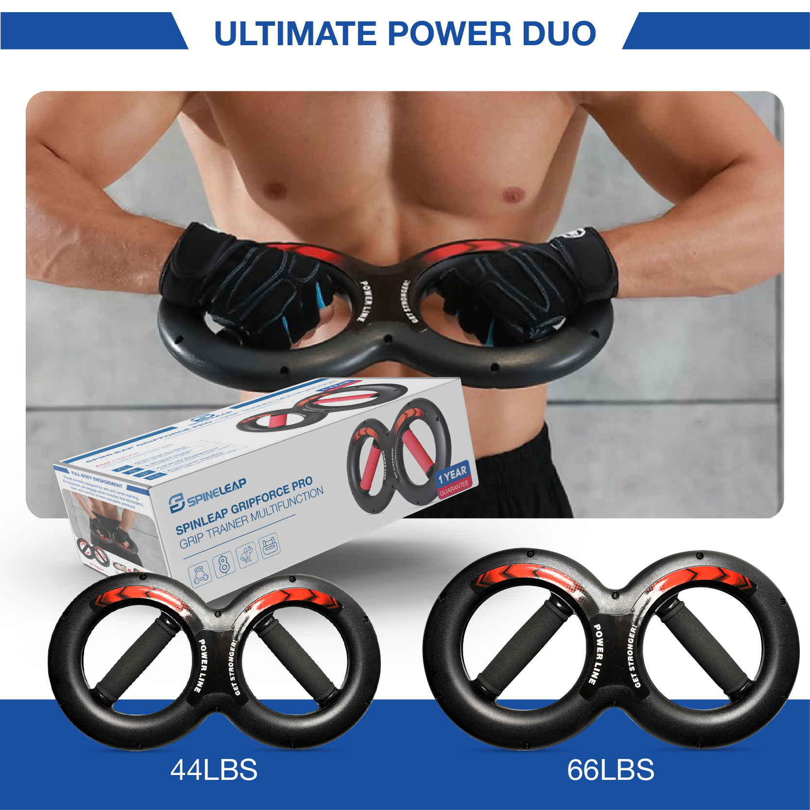 PowerGrip Polstrainer | Kracht opbouwen, prestaties verbeteren