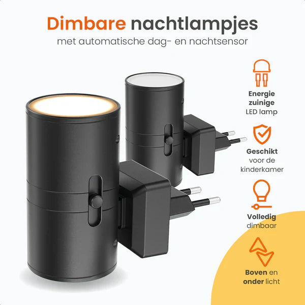 LuxeGlow Dimbare Nachtlamp | Elegante verlichting voor een sfeervolle ambiance