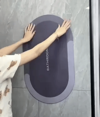 AquaSafe Badmat | Sneldrogend, antislip en waterabsorberend