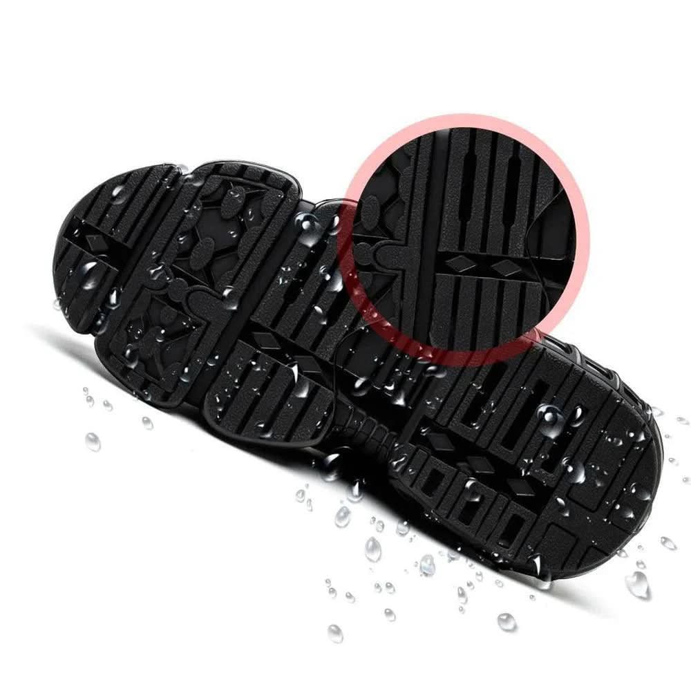 Werk schoenen heren | Orthopedische ondersteuning & antislip grip | GripFlow