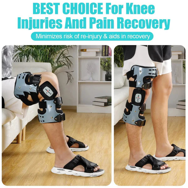 KneeCare Pro Ontlastingskniebrace Voor Mediale En Laterale Ondersteuning