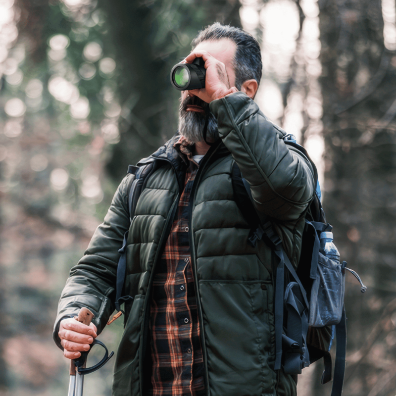 AstroView Hoogwaardige Monoculair | Compact en licht voor een heldere kijk op grote afstanden