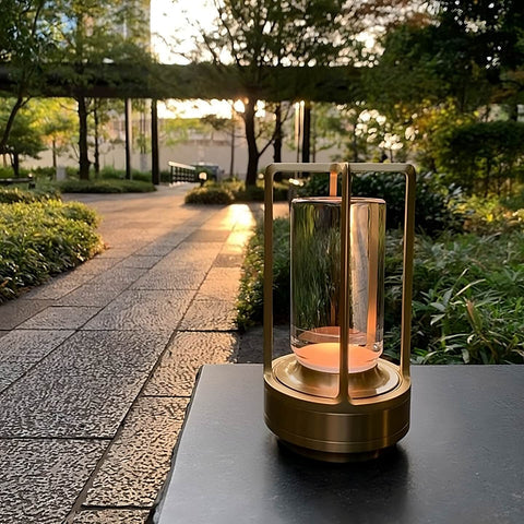 Auralight | Draadloze lamp met kristalglas en touchfunctie