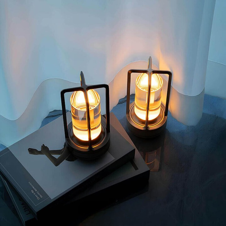 Auralight | Draadloze lamp met kristalglas en touchfunctie