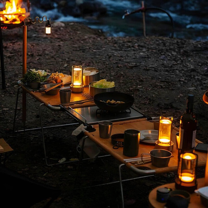 Auralight Draadloze Tafellamp Kristalglas Touch Control