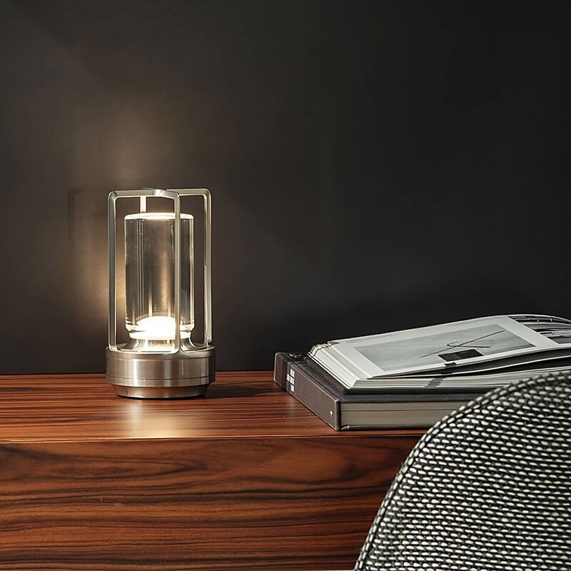 Auralight | Draadloze lamp met kristalglas en touchfunctie