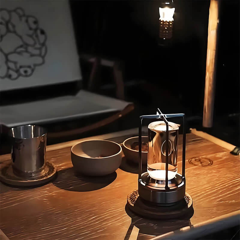 Auralight | Draadloze lamp met kristalglas en touchfunctie
