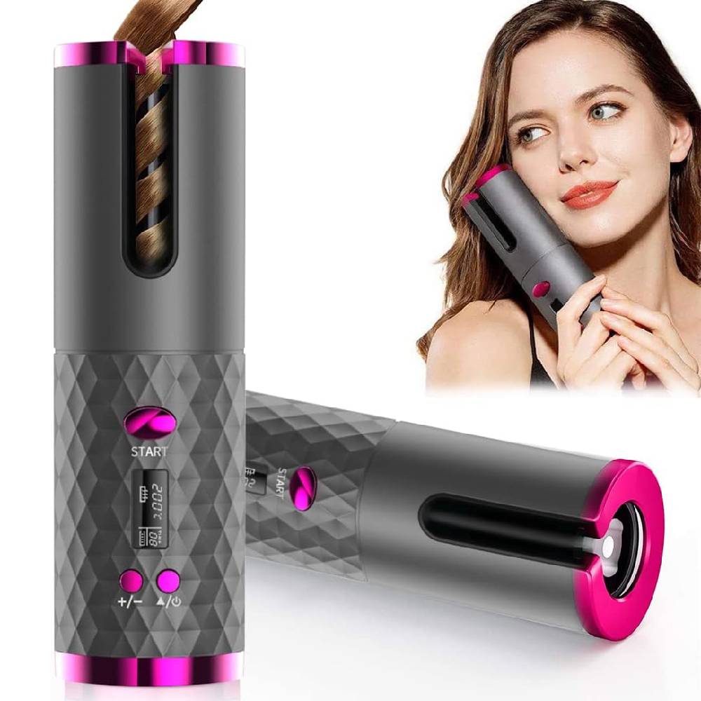 Draadloze Toermalijn Keramische Kegel Automatische Haar Kruller