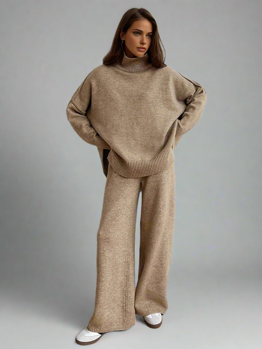 CozyNest Coltrui Loungewear Set | Luxe, zachte brei voor ultiem comfort en stijl