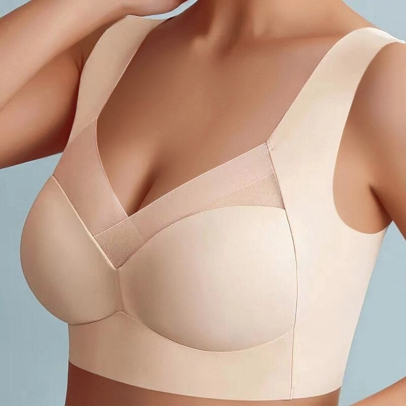 BH zonder beugels | Naadloos comfort BH | Zachte push-up ondersteuning | Komfina