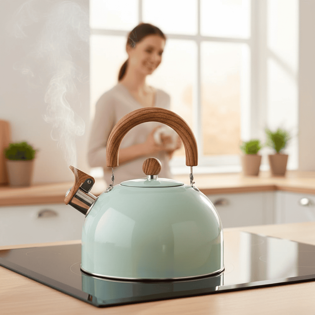 AURABOIL – Klassieke 3L Fluitketel met Elegant Design