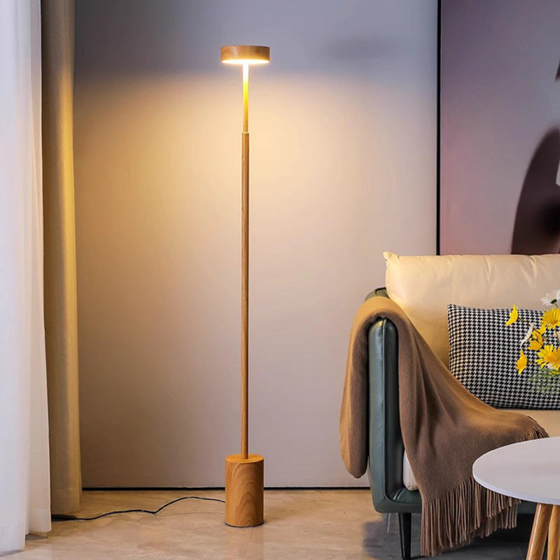 Contemporary Scandinavische Ronde IJzeren LED Staande Vloerlamp Voor Slaapkamer