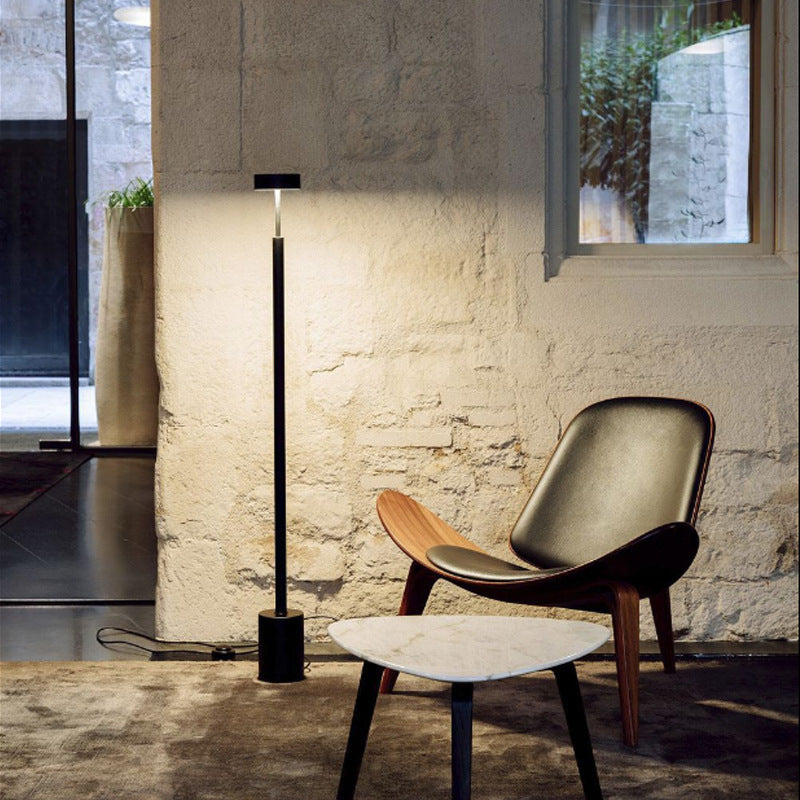 Contemporary Scandinavische Ronde IJzeren LED Staande Vloerlamp Voor Slaapkamer