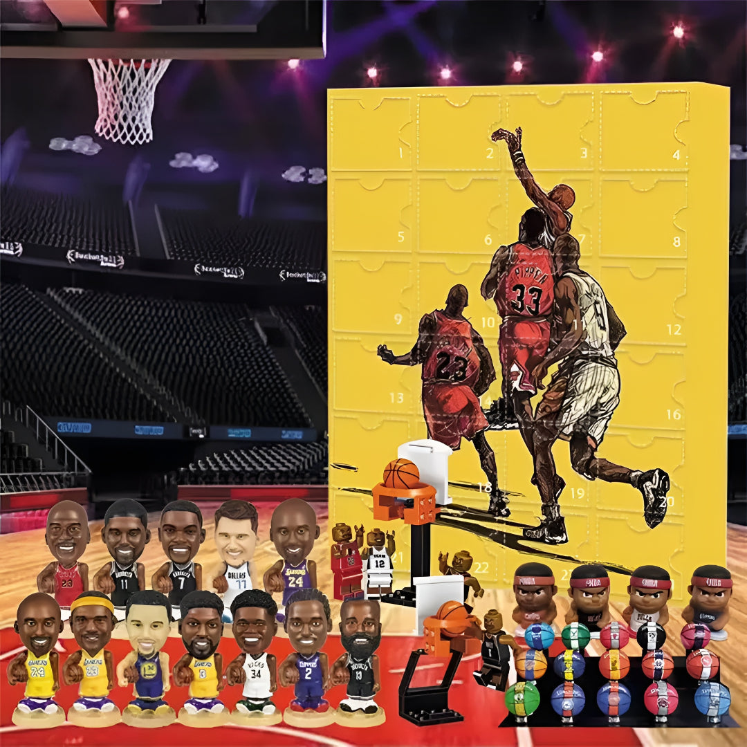 Basketbal Adventskalender – 24 Dagen Vol Verzamelfiguren & Fanverrassingen
