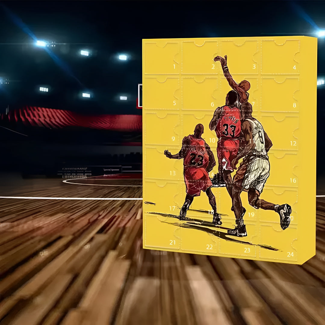 Basketbal Adventskalender – 24 Dagen Vol Verzamelfiguren & Fanverrassingen