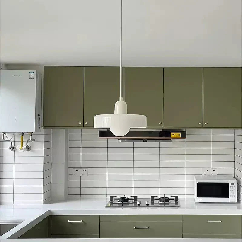 Bauhaus Hanglamp Van Gekleurd Glas Voor Modern Interieur